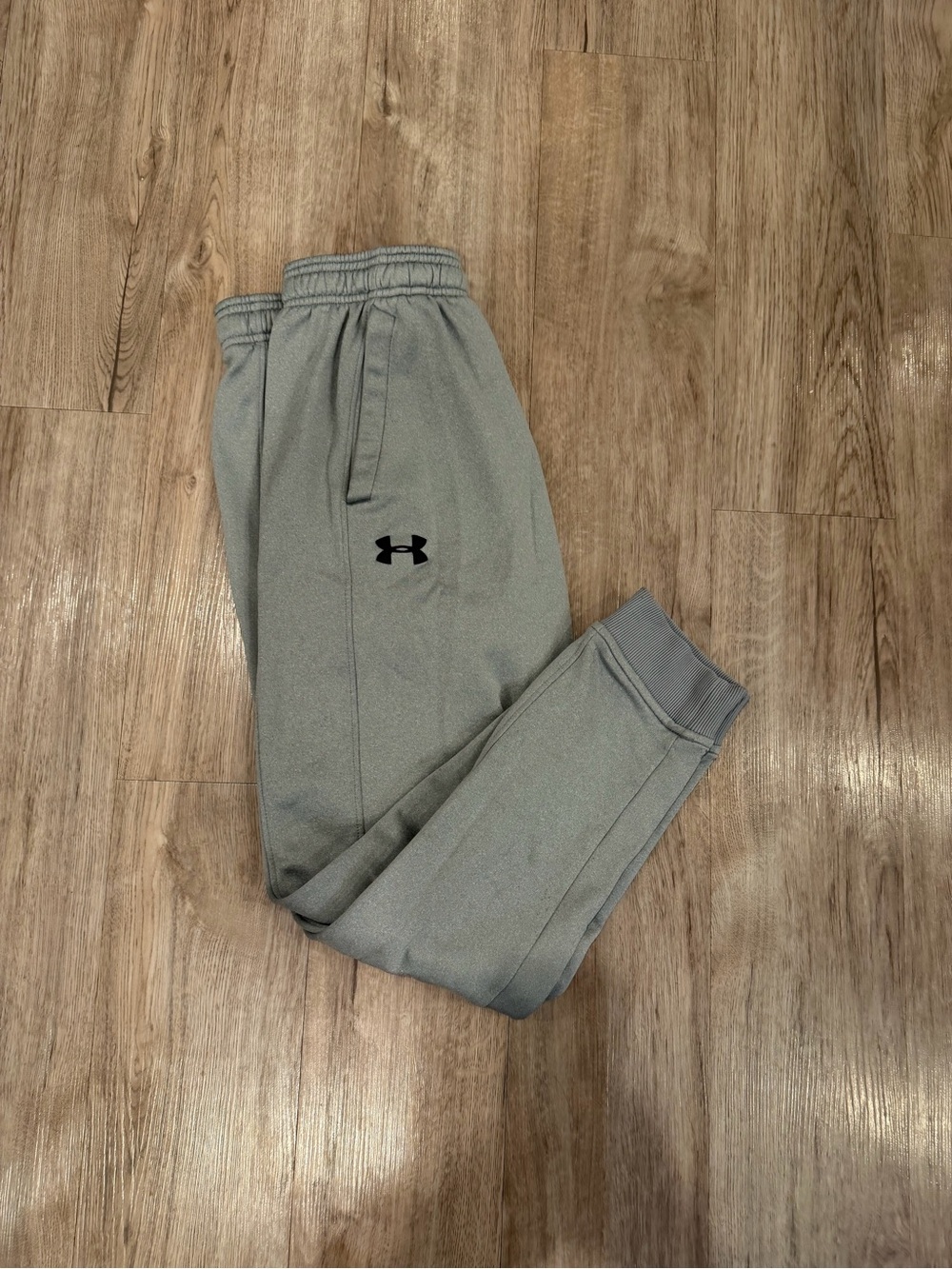 Men’s Under Armour Fleece Joggers - Grey - Size Medium